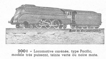 Catalogue train BLZ 1948
