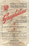 Graphiline Publicité graisse huile annes 1930